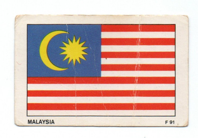 Purkkakuva DANDY n:o F 91 MALAYSIA