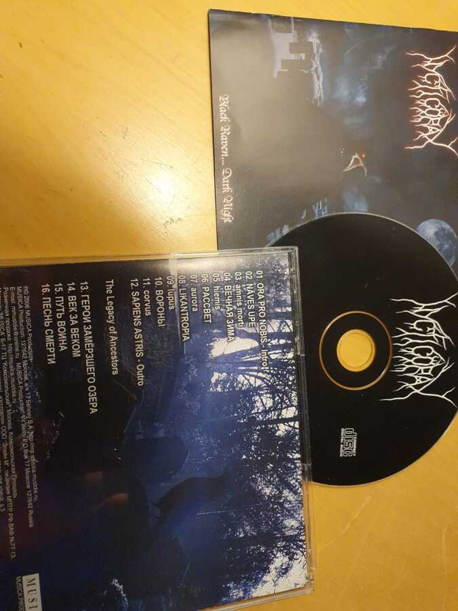 Nycticorax – Black Raven, Dark Night (CD, Musica Production)