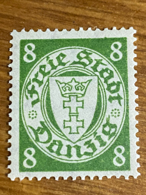 SAKSA DANZIG 1938 MERKKI**