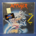 ACCUSER - WHO DOMINATES WHO? EX+/EX+ EU -89 LP - pikkukuva 1