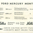 HELLAS PURUKUMI, FORD MERCURY MONTEREY N:o 83 - pikkukuva 2