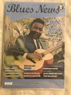 Blues News lehti 6/2019 N:o 300 Juhlajulkaisu muoveissa