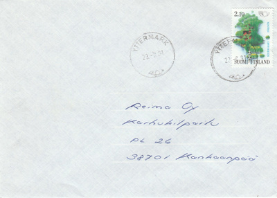 Postileima, YTTERMARK