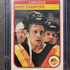 1982-83 O-Pee-Chee OPC Marc Crawford RC #342 - pikkukuva 1