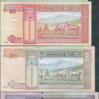 Mongolia 10 20 50 100 Togrog 2019-2020 UNC - pikkukuva 2