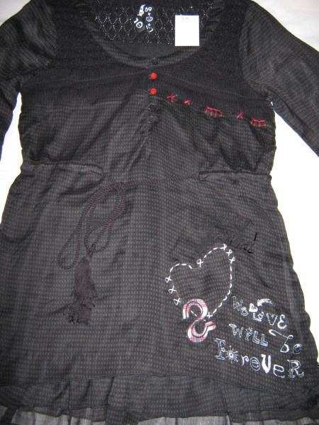 Desigual, ohut paita, koko L, uusi