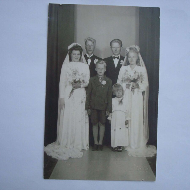 Hääkuva : parihäät 1950-luvulla