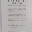 Olli Nuorto : Eino Leino : lyhyt johdatus runoilijan eläm... - pikkukuva 2
