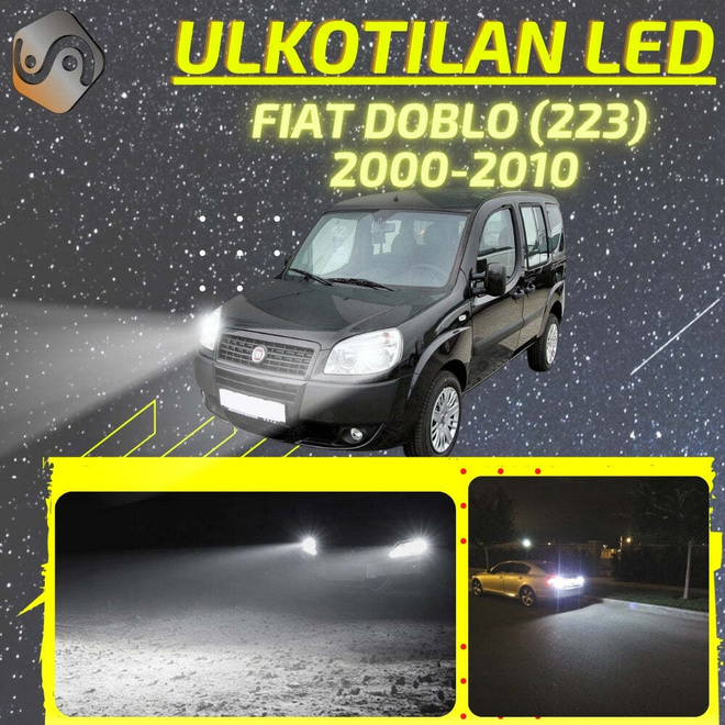 DOBLO (223) 2000-2010 Ulkoiset LED -valot