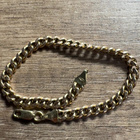 14k Panssariranneketju. 5,5mm leveä / pituus n.21cm - pikkukuva 1