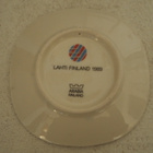 NESTORI tonttu, Lahti Finland 1989, seinälautanen, Arabia - pikkukuva 2