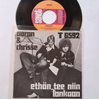 Aaron JA CHRISSE (JOHANSON) –Ethän Tee Niin / Lankaan,V1975 - pikkukuva 1