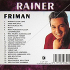 Rainer Friman - 20 Suosituinta (CD) - pikkukuva 2