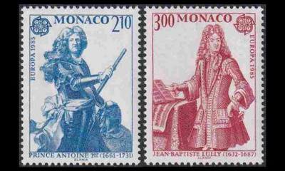 Monaco 1681-2 ** Europa (1985)