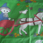 Nukkumatti  - kangas käytetty retro vintage - pikkukuva 3
