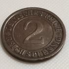 Saksa 2 Pfennig 1924A - pikkukuva 3