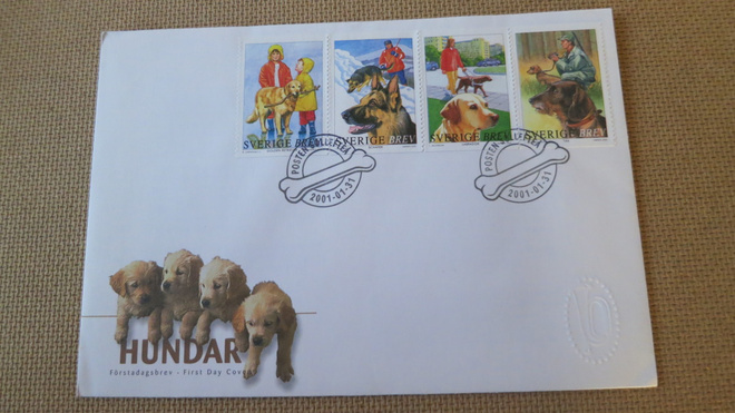 FDC Ruotsi 2001: palveluskoiria