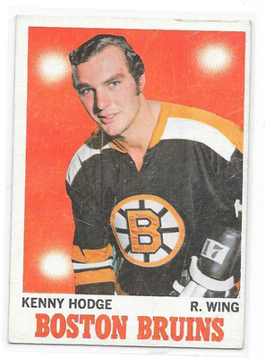 1970-71 Topps #8 Ken Hodge Boston Bruins