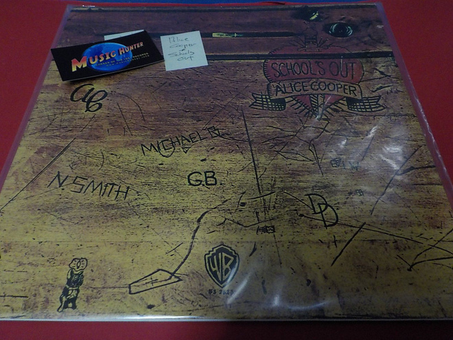 ALICE COOPER - SCHOOL'S OUT M-/M- LP