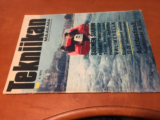 TEKNIIKAN MAAILMA 4/1970 HYVÄ