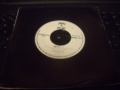 7" single : Papu & Pojat :  Helle / Sebastian ( PROMO )
