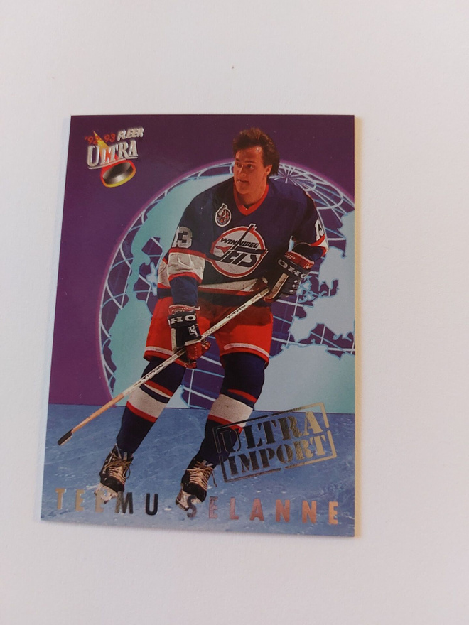 1992-93 Ultra Imports #21 Teemu Selänne