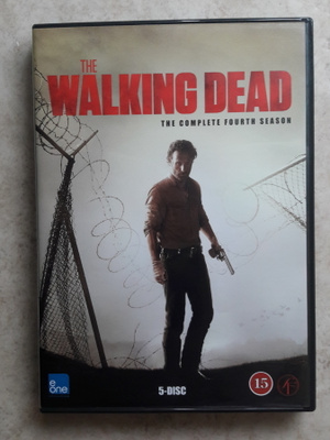 The Walking Dead, kausi 4, 5 x DVD.