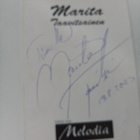 MARITA TAAVITSAINEN nimmaroitu fanikortti ( Sis.postikulut ) - pikkukuva 2