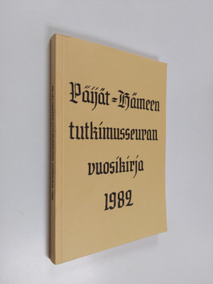 Päijät-Hämeen tutkimusseuran vuosikirja 1982