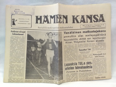 Hämeen Kansa 2.8.1953