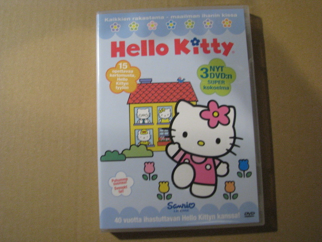 HELLO KITTY ( 3 x dvd, 15 kertomusta )