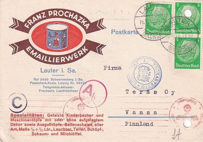 FIRMAKORTTI VAASAAN SENSUURIT