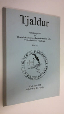 Tjaldur : Mitteilungsblatt des Deutsch-Färöischen Freunde...