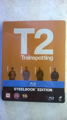 T2 Trainspotting Steelbook Blu-ray UUSI!