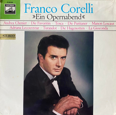 Franco Corelli - Ein Ooernabend LP