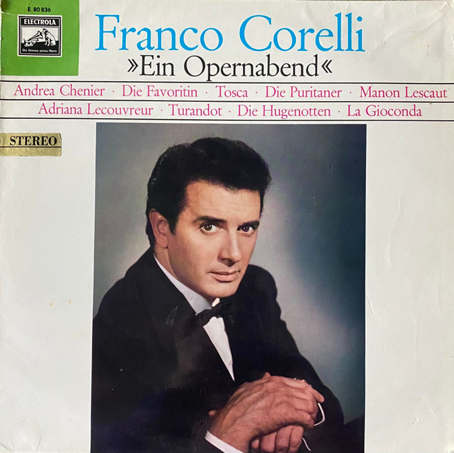 Franco Corelli - Ein Ooernabend LP