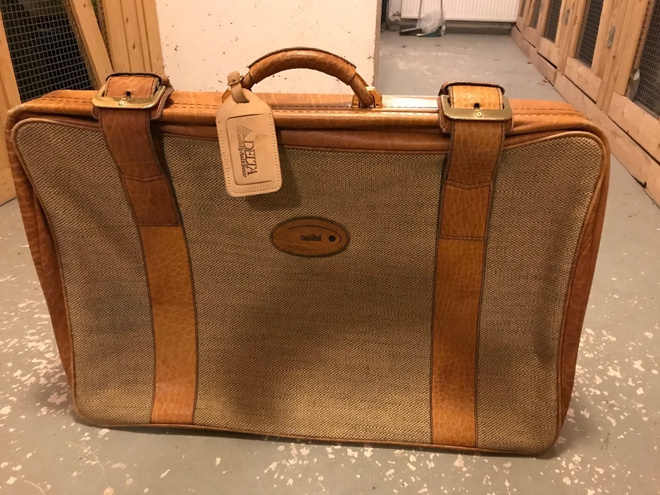 Vintage matkalaukku GOLDPFEIL CARACCIOLA