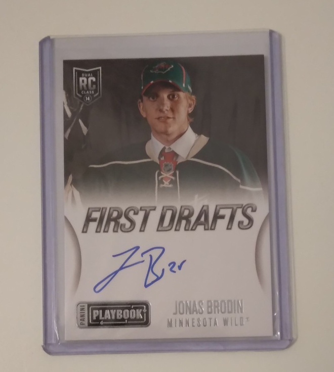 13-14 Playbook Jonas Brodin Signature RC