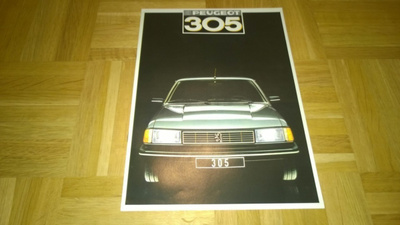 Esite Peugeot 305, 1987