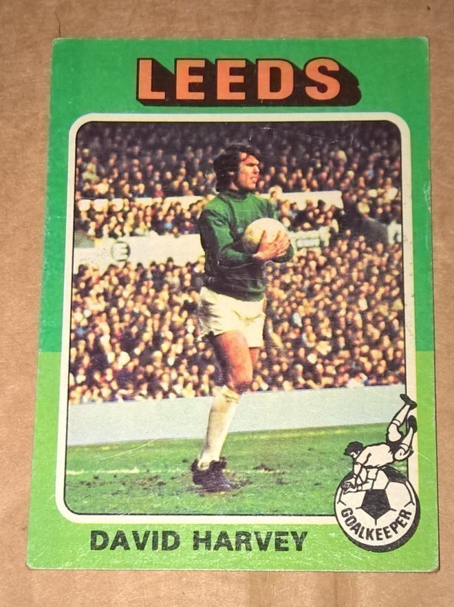 PELAAJA KORTTI JALKAPALLO DAVID HARVEY 102 LEEDS