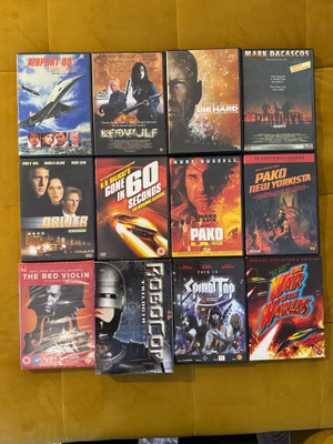 DVD-elokuvat 9,50/á