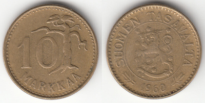 10 mk 1960