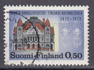1972 Lape 702 Suomen Kansallisteatteri 100 v.