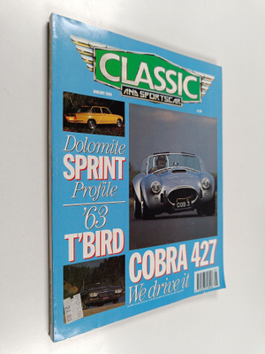 Classic And Sportscar January 1990