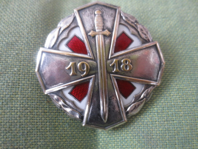 Vapaussodan v.1918 Invaliidi Merkki