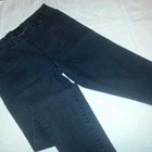 Mustanharmaat farkku legginssit koko S - pikkukuva 2