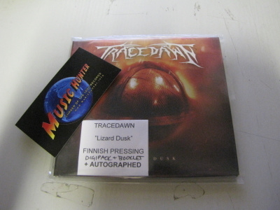 TRACEDAWN - LIZARD DUSK CD DIGIPACK BÄNDIN NIMMAREILLA