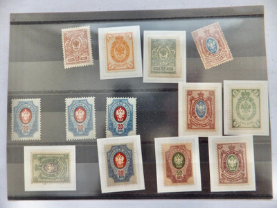 13 Merkkiä Venäjä 1800-1900-l