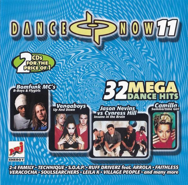 Dance Now 11 CD toinen levy puuttuu