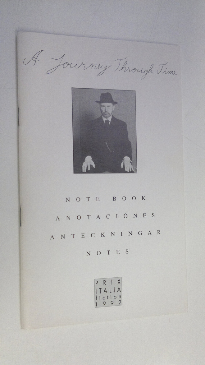 Gösta Ågren : A journey through time : note book = anotac...